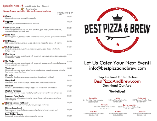 Best Pizza & Brew Oceanside