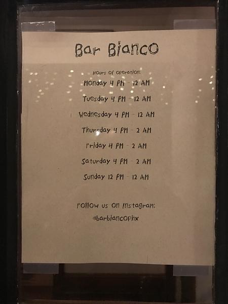 Bar Bianco