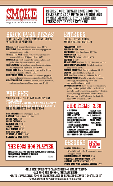 Smoke BBQ Restaurant & Bar