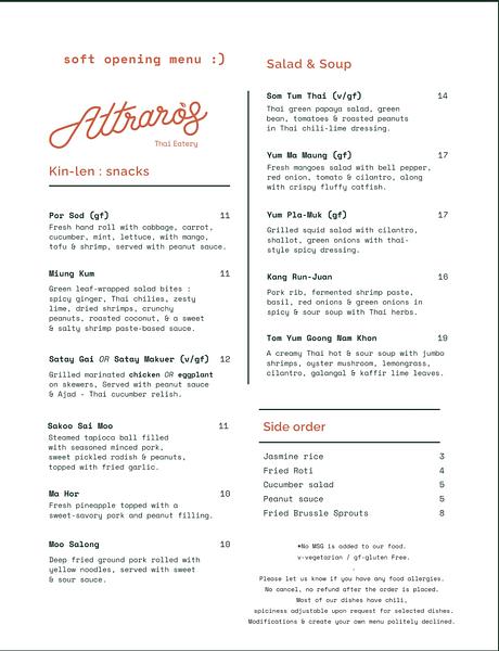 Attraros Thai Eatery