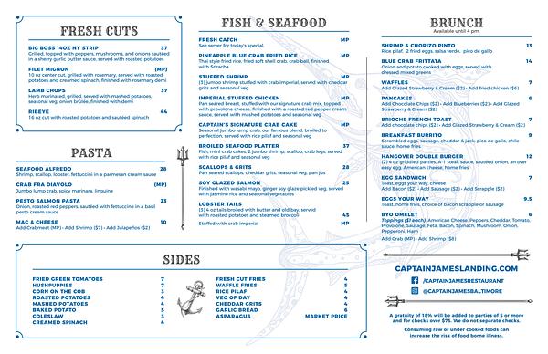 Captain James Seafood Palace