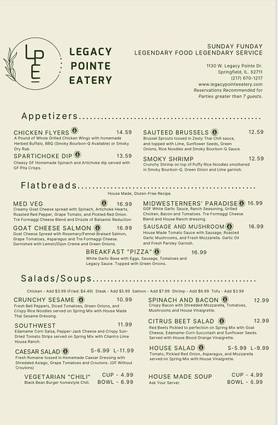 Legacy Pointe Eatery