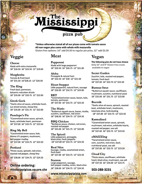 Mississippi Pizza & Atlantis Lounge