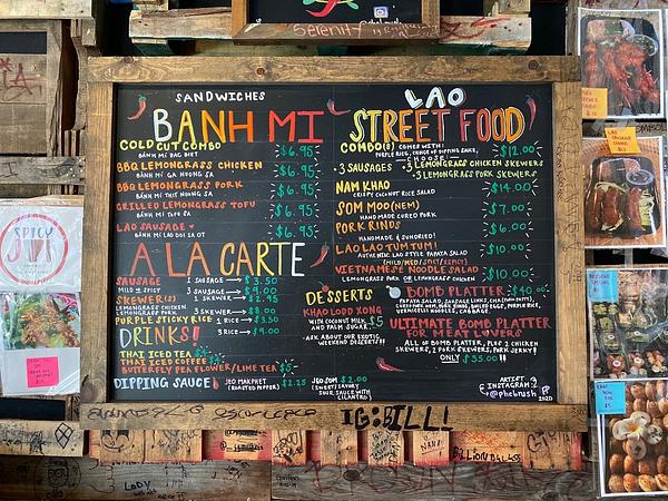 Spicy Joi Banh Mi x Lao Street Food