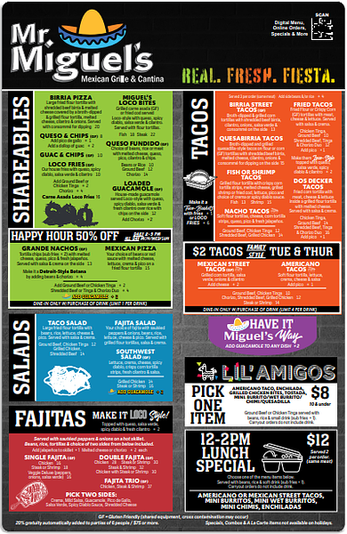 Mr. Miguel's Mexican Grill & Cantina