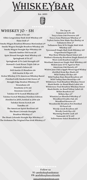 Whiskey Bar