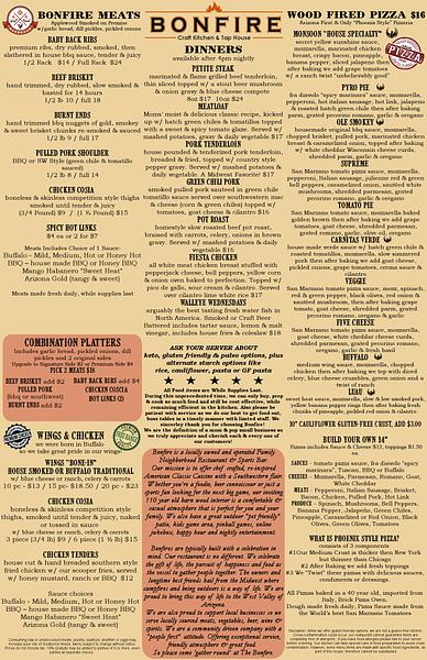 Bonfire Craft Kitchen and Tap House Surprise