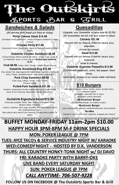 The Outskirts Sports Bar & Grill