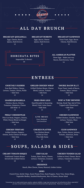 Cocktails Bar & Grill