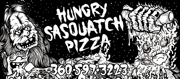 Thirsty Sasquatch & Hungry Sasquatch